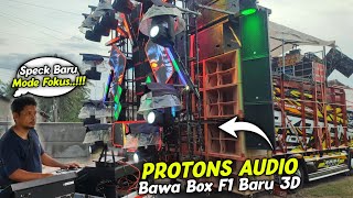 Surprise 🔥 Protons Audio Brings New Speck Box F118 Reborn 3D || Banyuwangi Bomo Carnival