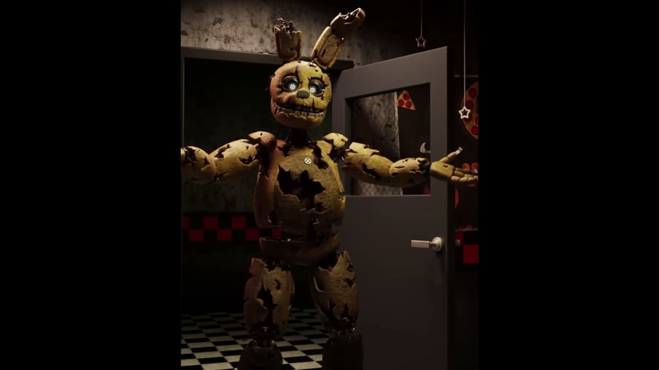 Springtrap During Night 6 Fnaf Fyp Fnaf3