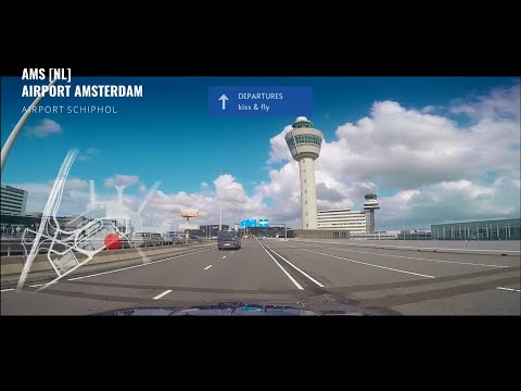 Amsterdam Schiphol [NL] ?? - Drive to the Airport | full route from A10 ring ?️