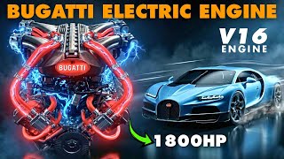 The W16 is DEAD! Bugatti's Insane New Engine Makes 1800HP! V16 Hybrid Explained! Did Bugatti Make A New Engine