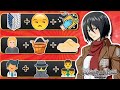 ANIME EMOJI QUIZ: GUESS THE CHARACTER FROM ATTACK ON TITAN ( SHINGEKI NO KYOJIN ) ⚔️