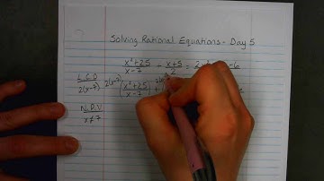 video - solving rational equations 3