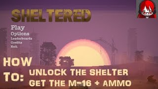 Sheltered How To Open The Code Hatch & Get The M16 Weapon