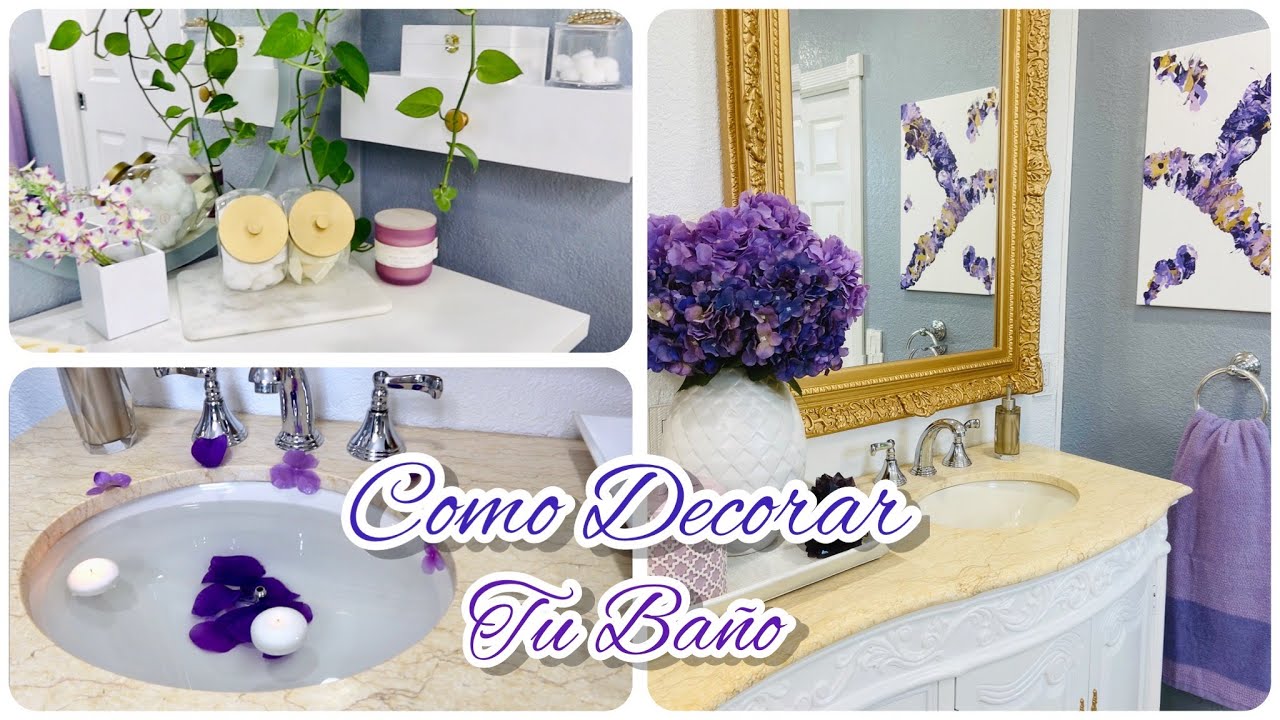 COMO DECORAR TU BAÑO Y QUE LUZCA COMO UN SPA💜