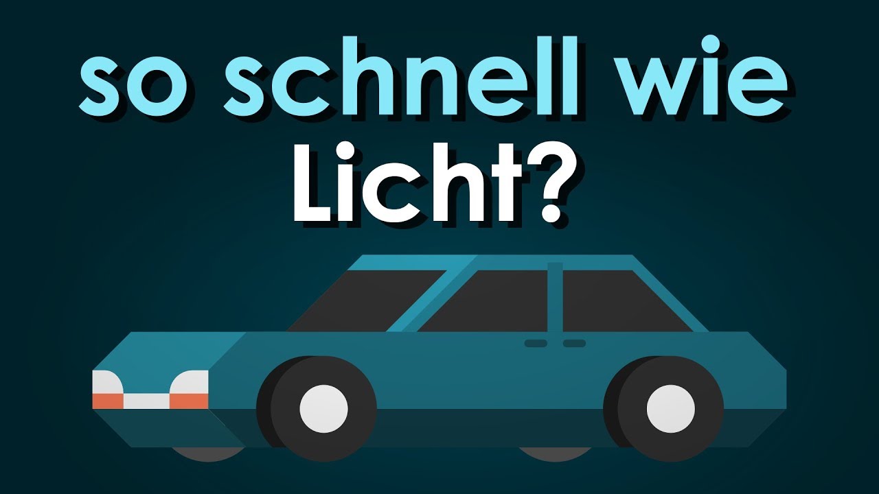 Warum Wir Uns Nicht So Schnell Wie Licht Bewegen Konnen Schnellgedacht Youtube