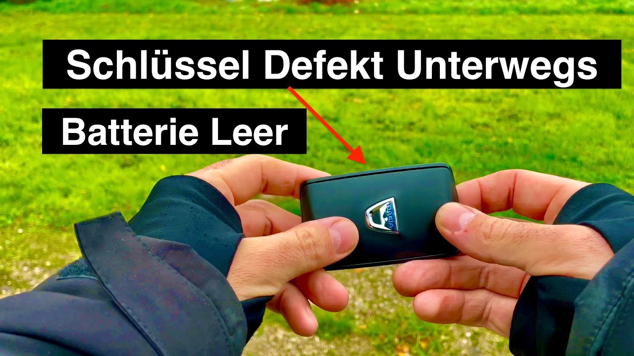 Dacia Duster / Keycard Leer Defekt / Wie bekomme ich das Auto auf YouTube