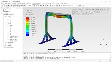 PrePoMax & CalculiX - Shell features