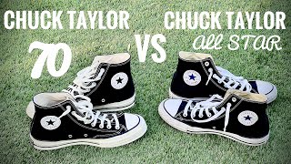 CONVERSE CHUCK TAYLOR 70 VS ALL STARS ! YouTube