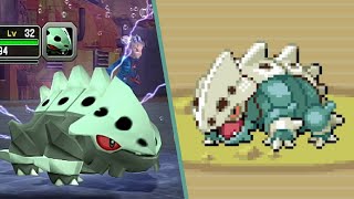 Shiny Lairon in Emerald after 17,535 random encounters