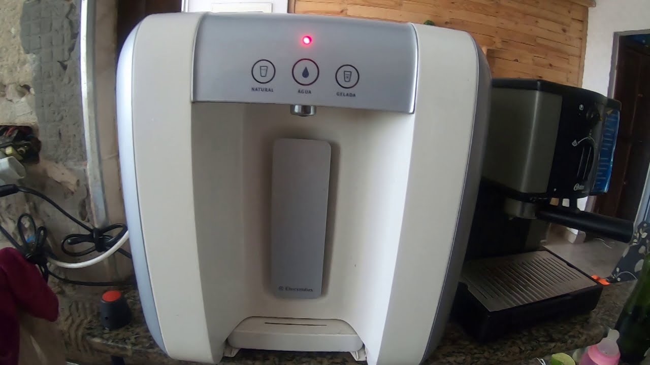 luz vermelha filtro electrolux tutorial YouTube