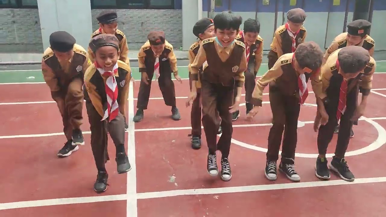 Yel-Yel Pramuka Regu Buaya Seru @sdit Nurul Fikri Bekasi