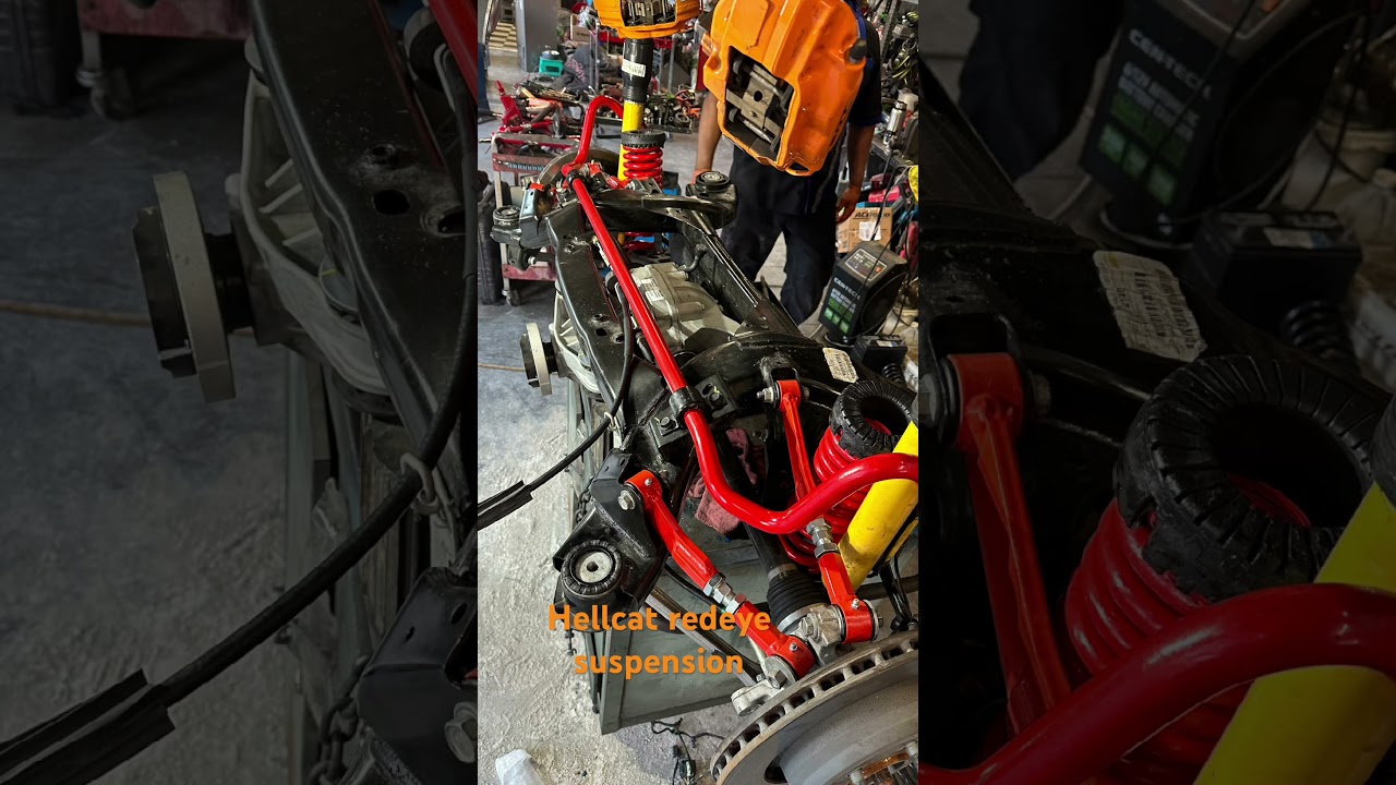 Hellcat redeye track suspension upgrades