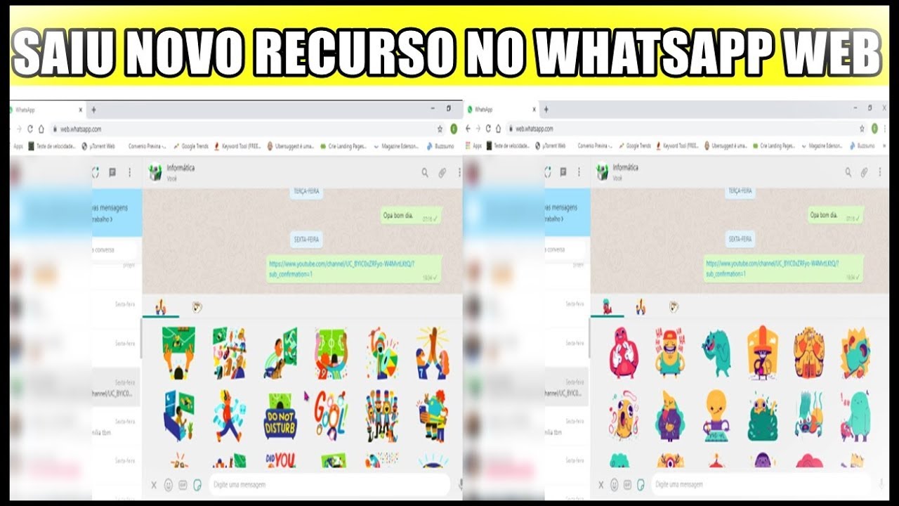 Como fazer figurinha no WhatsApp Web sem instalar nada no PC