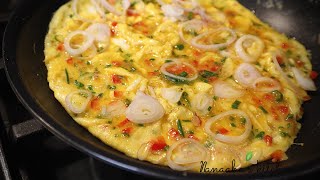 Quick and Easy way to make Tasty and Fluffy Omelette