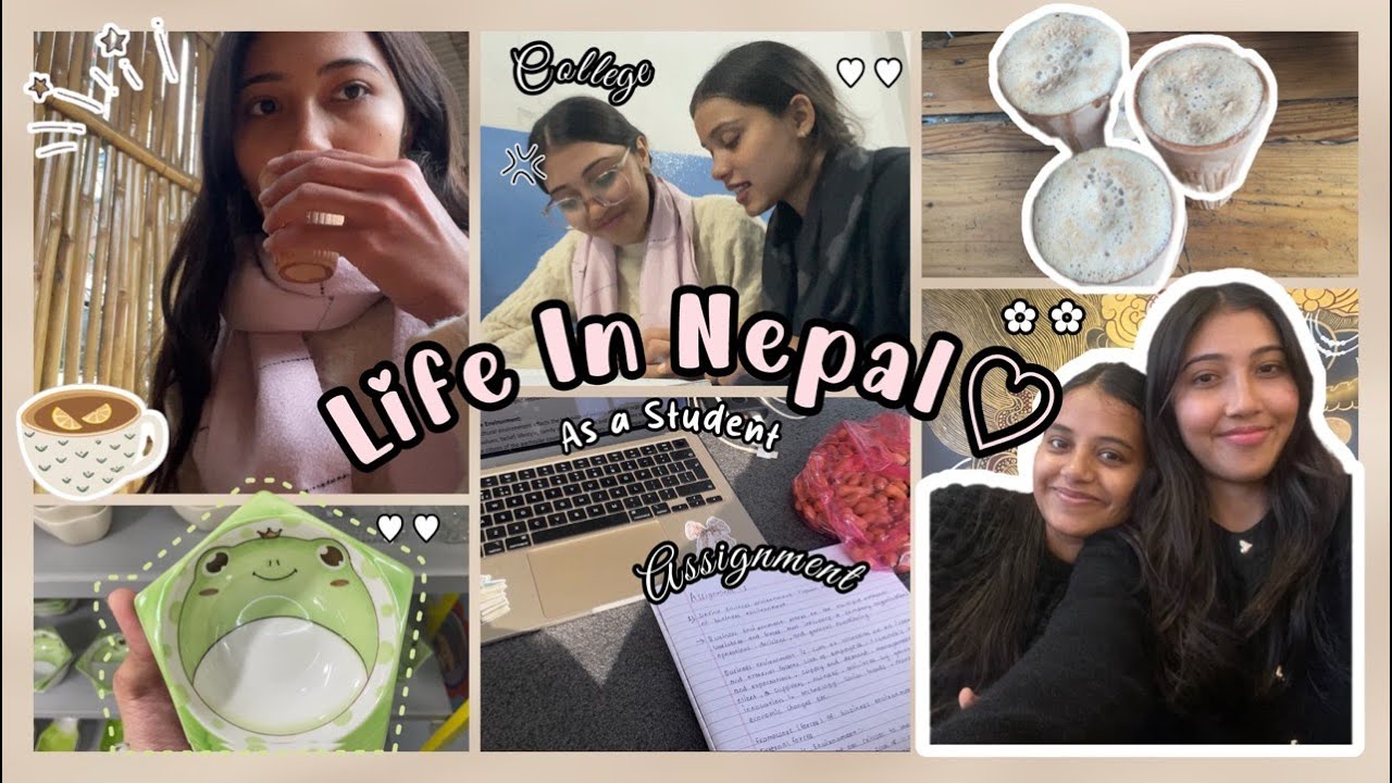 LIFE IN NEPAL 2026 🇳🇵( college, tea and movie date🍿, assignment📚, shopping🛍️ etc.)| Student Vlog✨
