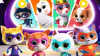 SuperKitties Kittydale Quests | Save Purple Flowers From Lab Rat! (Super Kitties Game)