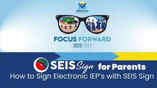 SEIS Sign for Parents
