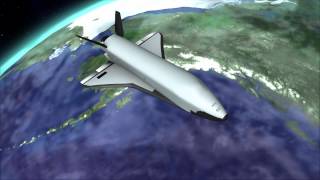 Secret Air Force space plane preparing for return to Earth.