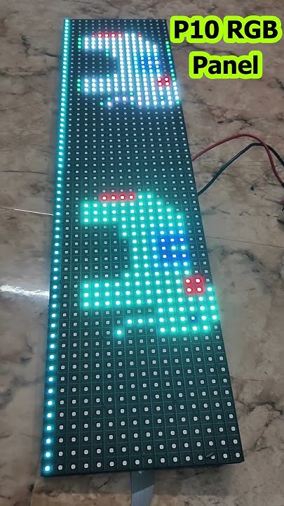 P10 RGB 1/4 Scan 3535 Arduino Animation Arduino UNO | Arduino Mega ...