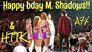 We sing happy Bday to M. Shadows!/ Hail To The King chords