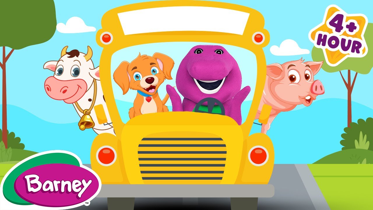 Wheels on the Bus, Old Macdonald, London Bridge + MORE | Barney the ...