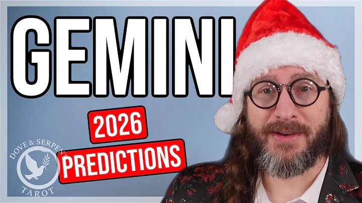 GEMINI - "YOUR WHOLE LIFE IS CHANGING IN 2026!" 🕊️ 2026 Tarot Reading