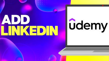 How To Add Your Linkedin To Your Profile on Udemy Easy and Quick