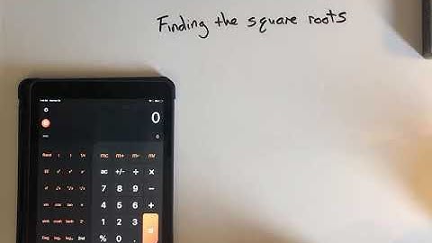 Alg1 11•8 Finding Square Roots