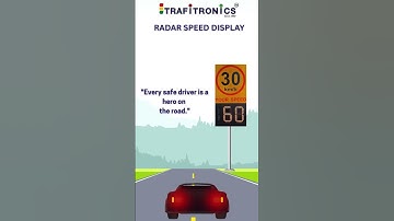 RADAR SPEED DISPLAY #trafficcontrol #ledlights