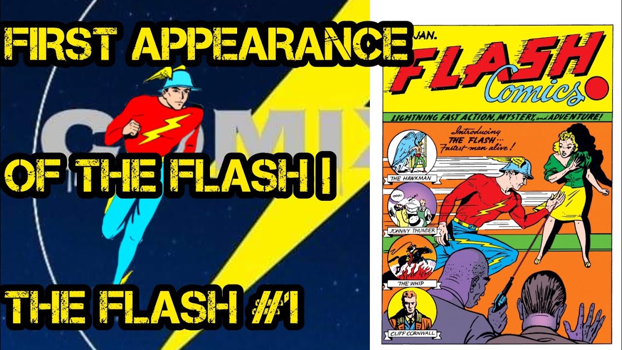 THE FLASHS FIRST APPEARANCE THE FLASH NO.1 Comic Book Breakdown