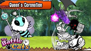 Abeja Reina Jefe Abisal Sin Megarraros | Coronacion De La Reina Modo Abismal | The Battle Cats