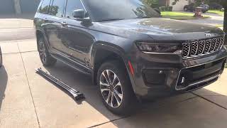 2022 Jeep Grand Cherokee L Overland Side Step Installation