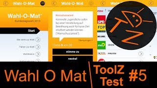 ToolZ-Test #5: Wahl-O-Mat screenshot 5