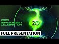 Xbox 20th Anniversary Celebration Full Presentation