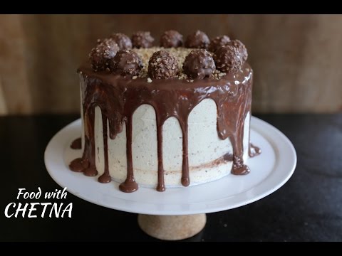 Delicious Ferrero Rocher Chocolate cake!