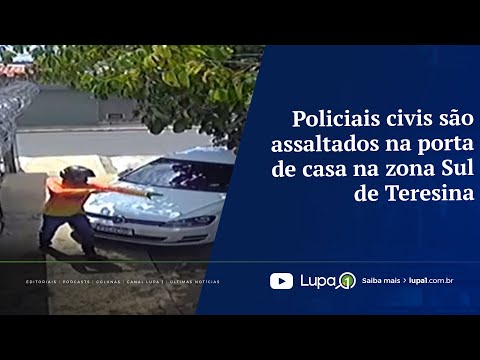 Policiais civis são assaltados na porta de casa na zona Sul de Teresina