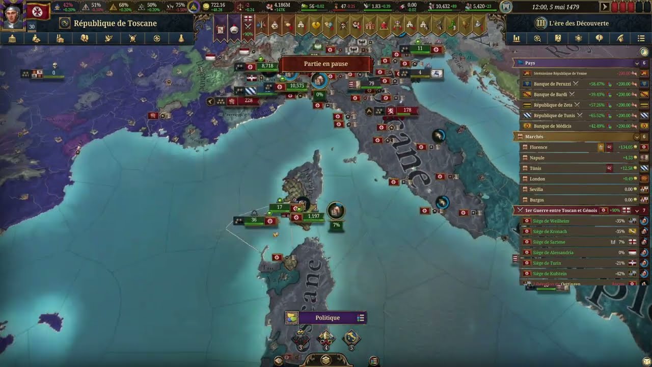 Europa Universalis 5 FR - Episode 31 ironman - L'opportunité tant attendue