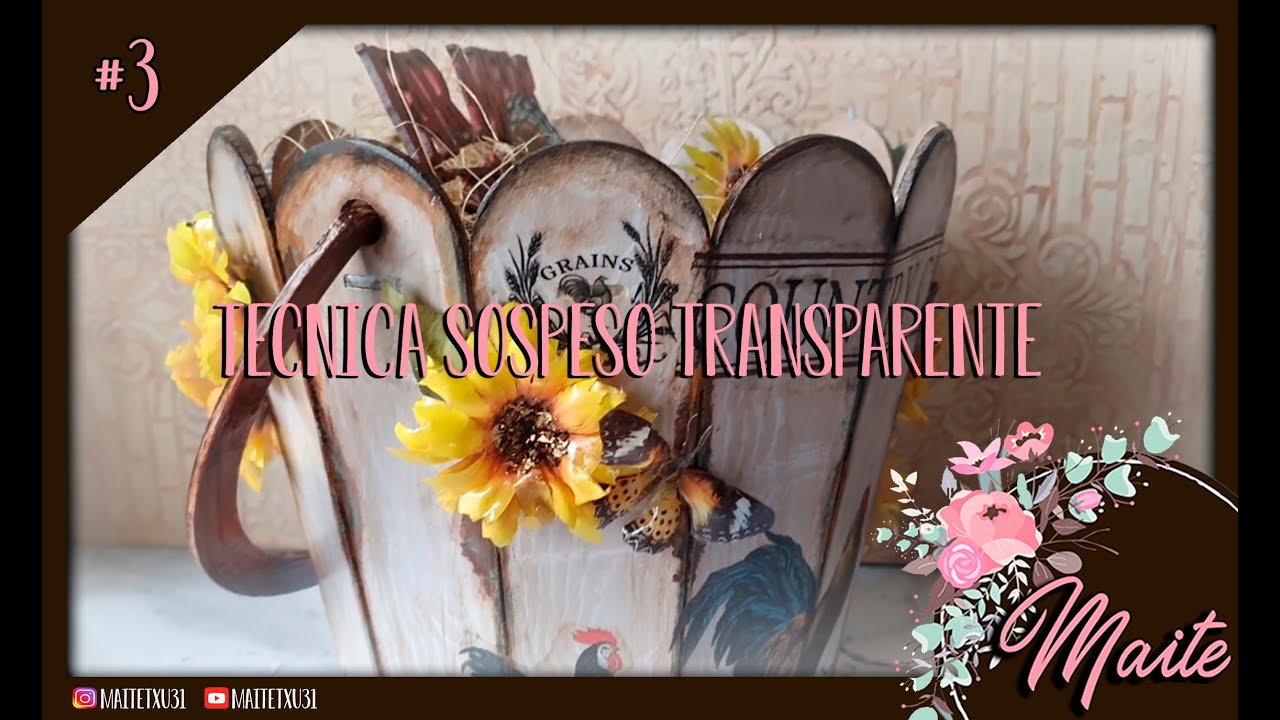 Técnica Sospeso Transparente // Video 3