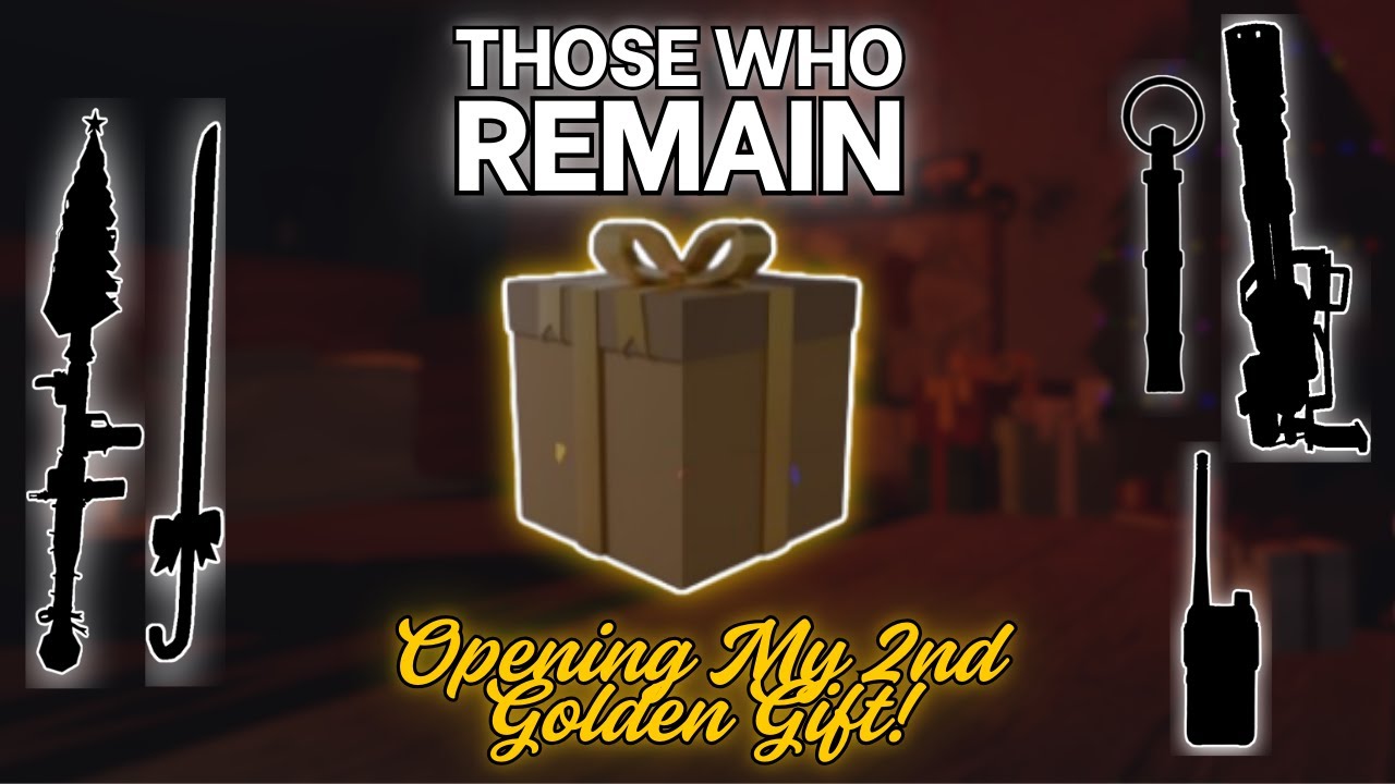 OPENING MY SECOND GOLDEN GIFT!: ROBLOX THOSE WHO REMAIN