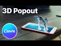 How To Make A 3D Popout Effect In Canva (Step By Step)