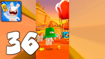 Rabbids Crazy Rush - Mobile Gameplay Walkthrough Part 36 (iOS, Android)