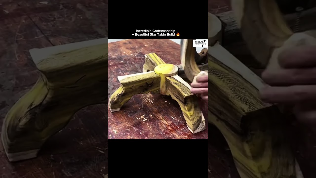 incredible craftsmanship 🤩 #woodworking #woodscraft #craft #woodart #satisfying #diy