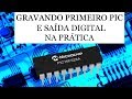 Como gravar um microcontrolador PIC e Saída Digital