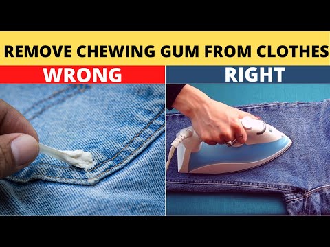 5 Easy Ways to Remove Chewing Gum from Clothes with Toothpaste