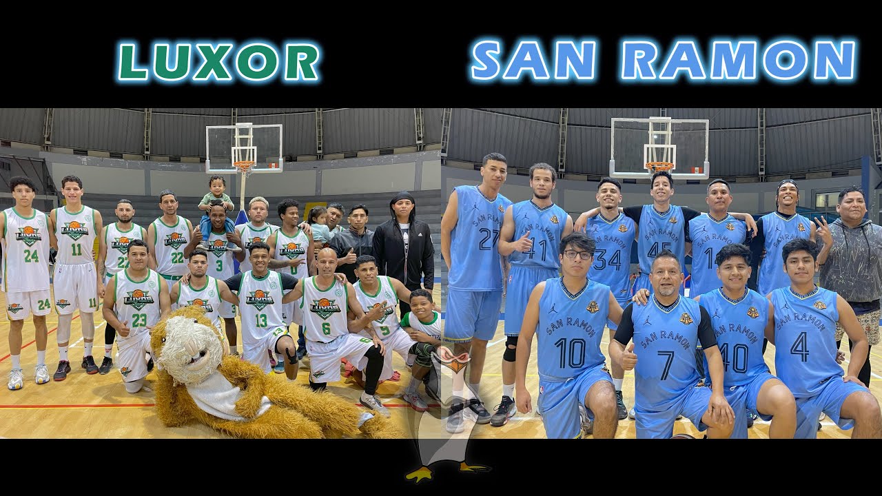 Basket San Ramon San Ramón vs Luxor | Final | Liga Metropolitana de Basket | 4K 60fps ...