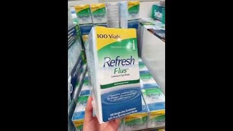 Thuốc nhỏ mắt refresh tears giá bao nhiêu năm 2024