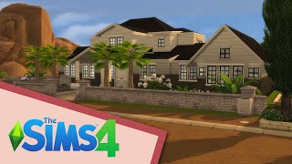 Base Game Classic Family House Speed Build | The Sims 4