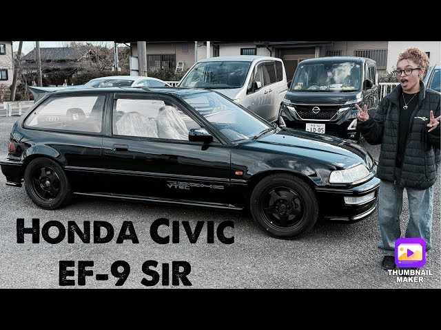 EF-9 SiR Honda Civic hatchback ! #Allthingzjdm - YouTube