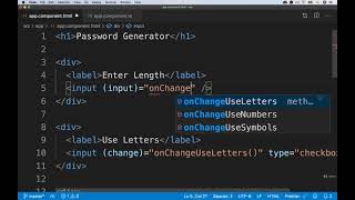 password generator app in angular- part 10