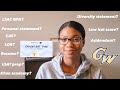 HOW TO APPLY TO LAW SCHOOL | LSAT TIPS + MY STATS